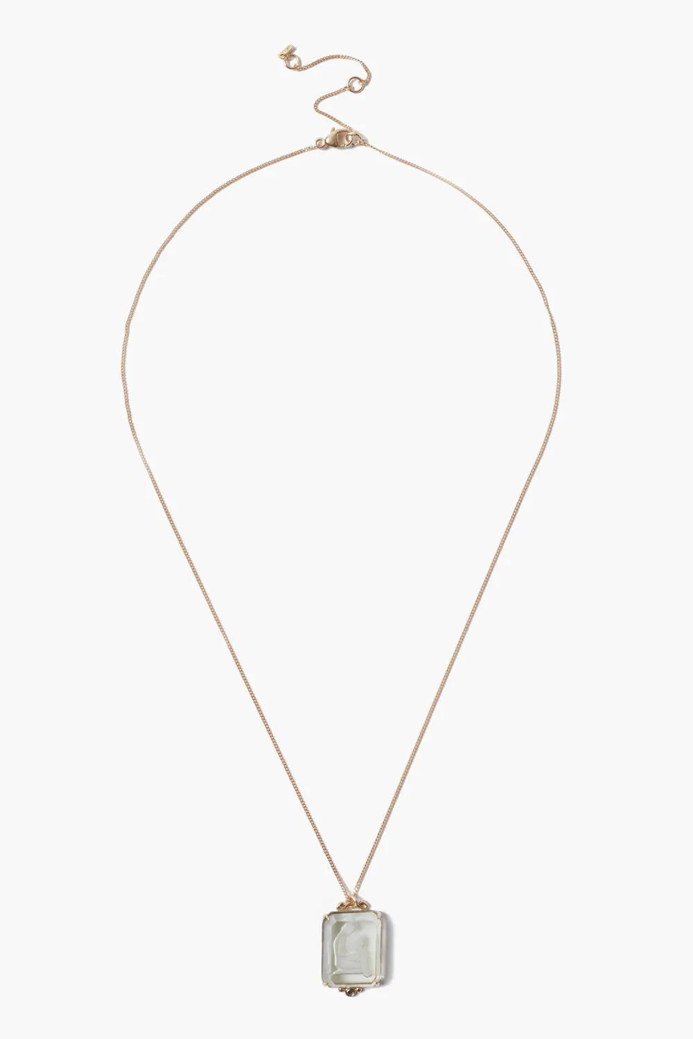 14k Aquarius Zodiac Necklace