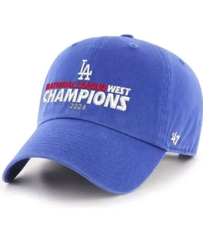 '47 Men's MLB Los Angeles Dodgers 2024 NL West Division s Clean Up Adjustable Hat