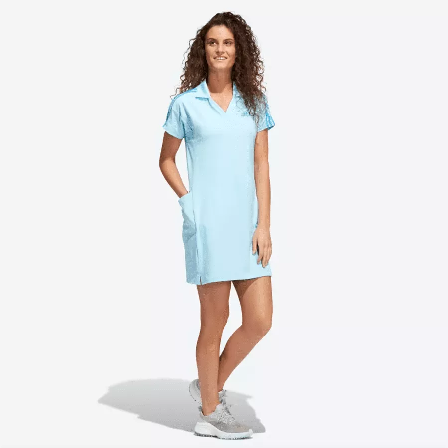 Adidas 3-Stripes Golf Dress - Blue