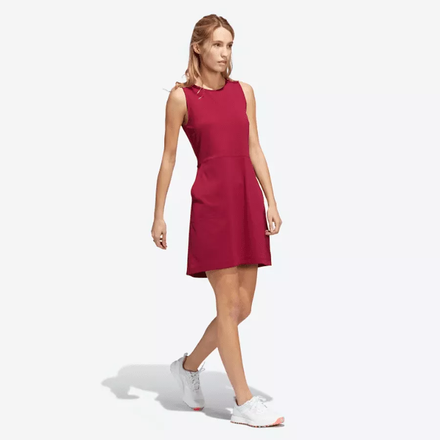 Adidas Ladies Go-To Dress - Red