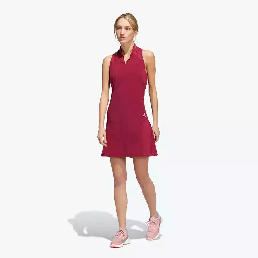 Adidas Sport HEAT.RDY Sleeveless Dress - Red