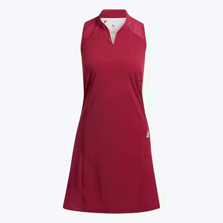 Adidas Sport HEAT.RDY Sleeveless Dress - Red