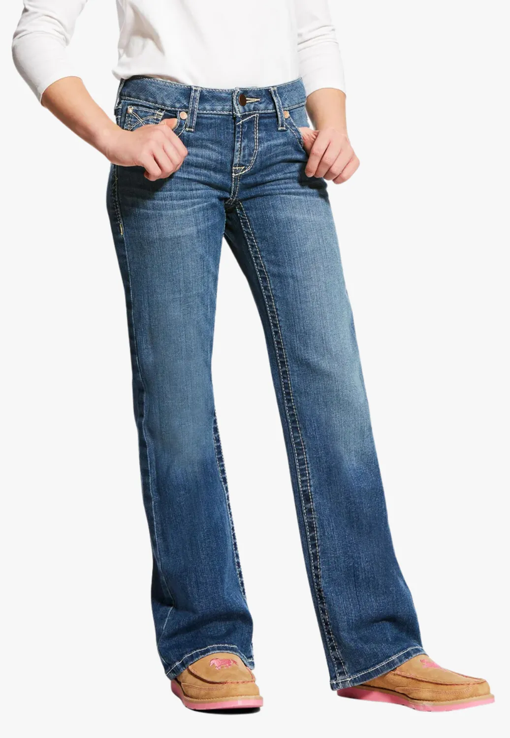 Ariat Girls REAL Boot Cut Jean