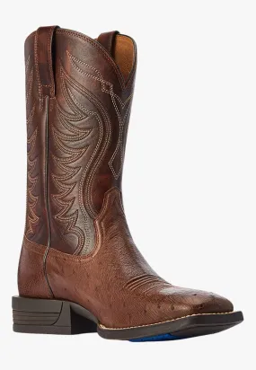 Ariat Mens Reckoning Ostrich Top Boot