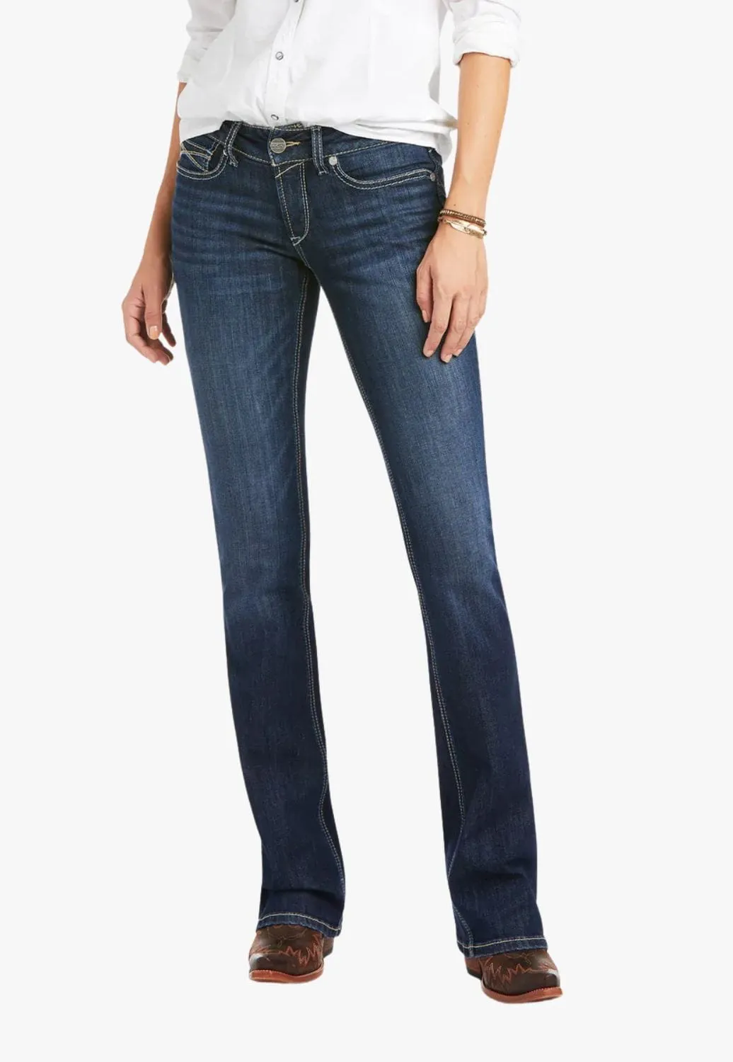 Ariat Womens R.E.A.L Alexandra Boot Cut Jean