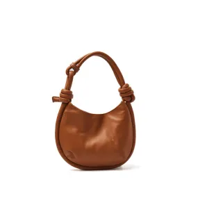 BAG DEMI' PIUMA KNOT BABY Woman Beige Genco 