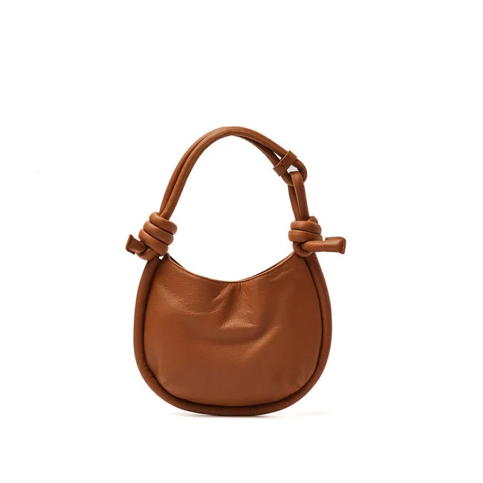 BAG DEMI' PIUMA KNOT BABY Woman Beige Genco 