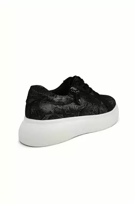 Bayley Black Snake Sneaker