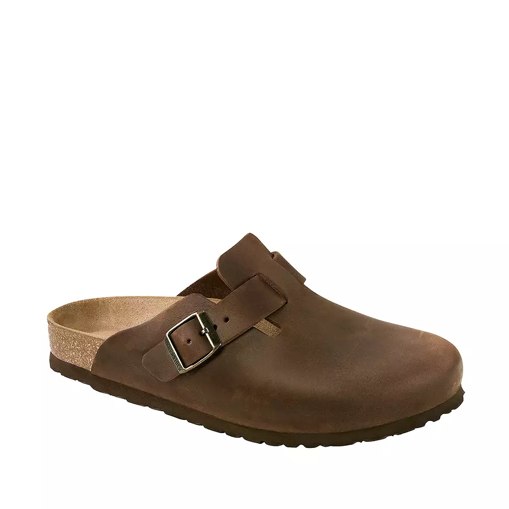 BIRKENSTOCK BOSTON 860131 OILED HABANA REGULAR