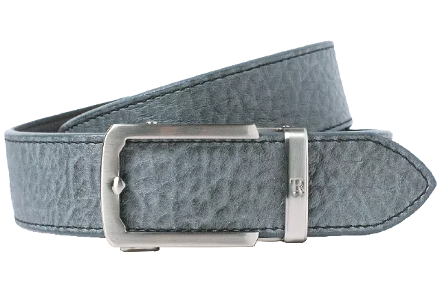 Bison Grey, 38mm Strap, Dress Belt