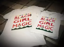 BLM - Black Girl Magic 90's Edition Shirt - White Edition