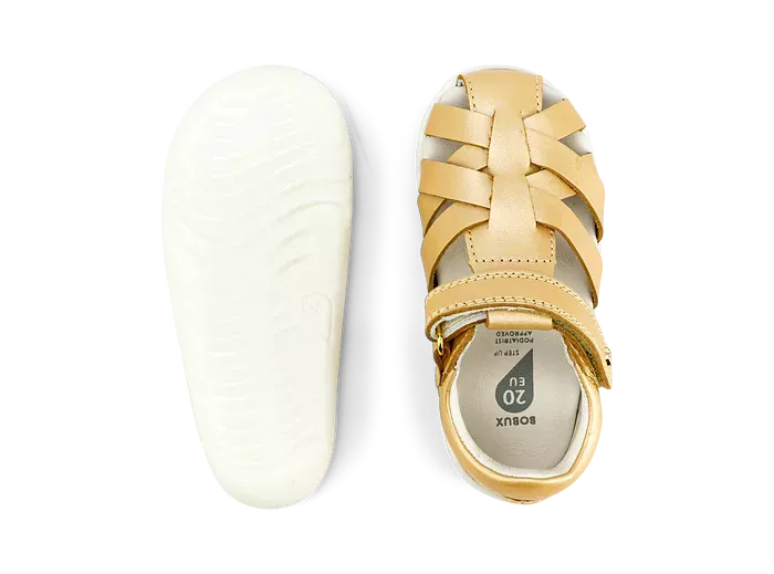 Bobux Step Up Tropicana II Pale Gold