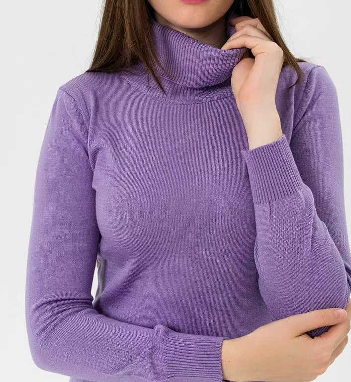 BODY FITTED TURTLE NECK