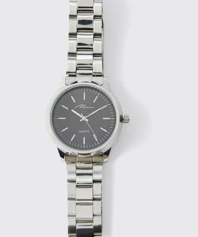 boohoo Mens Man Signature Classic Watch