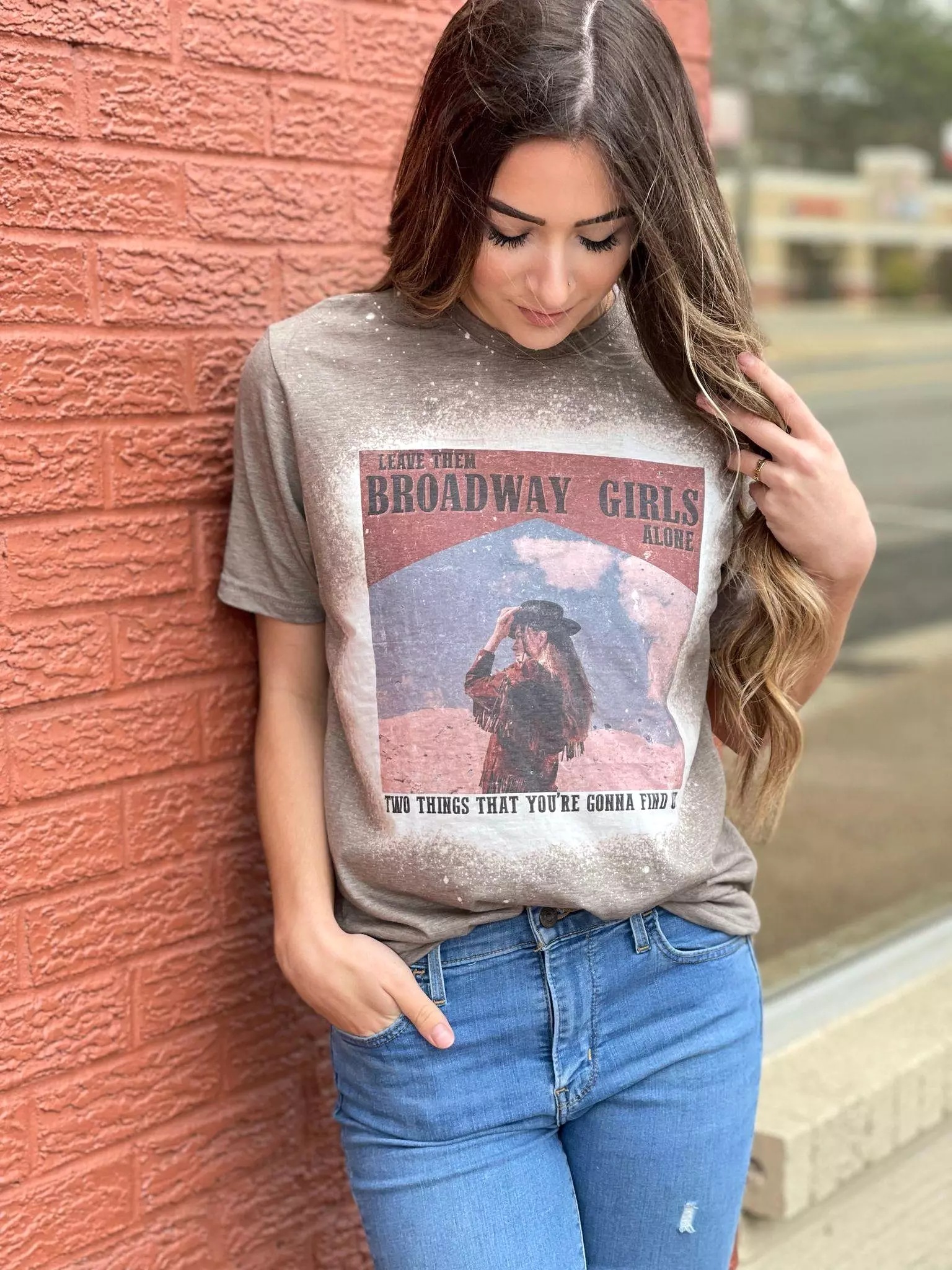 Broadway Girls Bleach T-Shirt