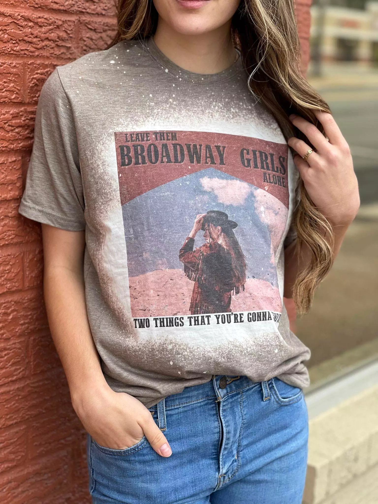 Broadway Girls Bleach T-Shirt