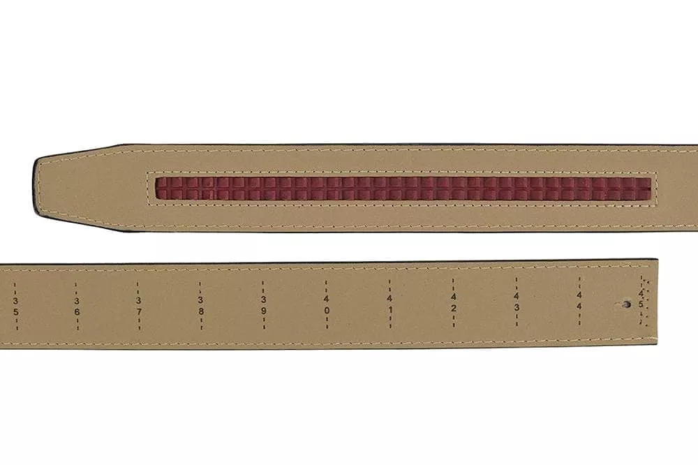 Camden Brown Lizard Skin, 1 3/8 Strap, Dress Belt