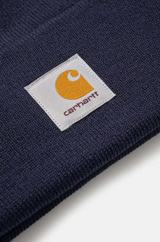 Carhartt WIP beanie Acrylic Watch Hat navy blue color I020222.29LXX