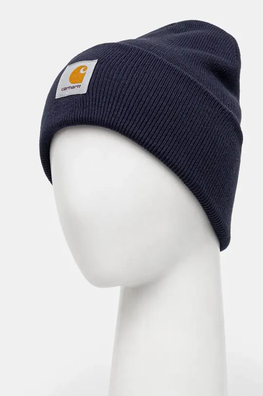 Carhartt WIP beanie Acrylic Watch Hat navy blue color I020222.29LXX