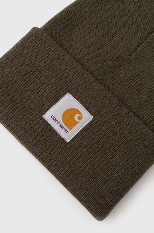 Carhartt WIP beanie green color