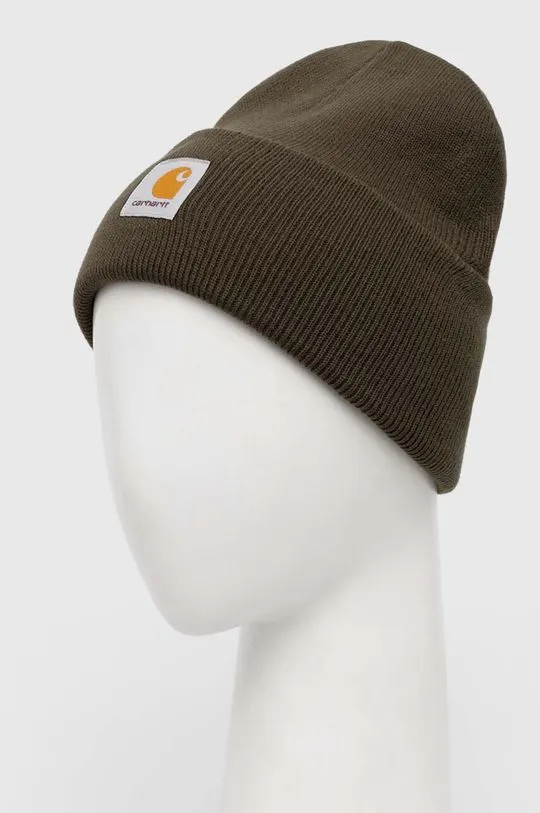 Carhartt WIP beanie green color