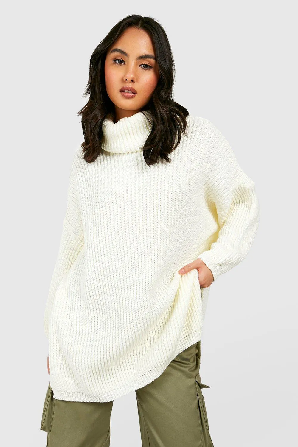 Chunky Oversized Boyfriend Sweater