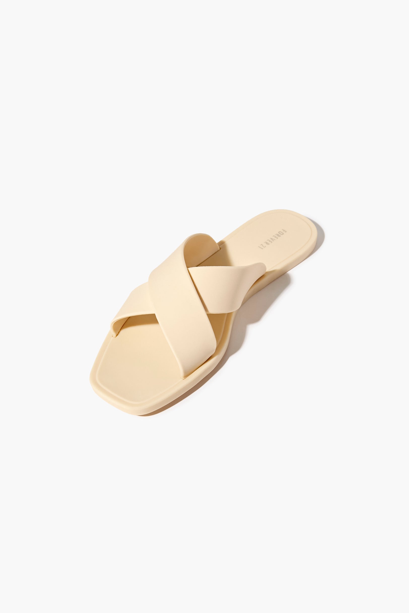 Crisscross Square-Toe Sandals