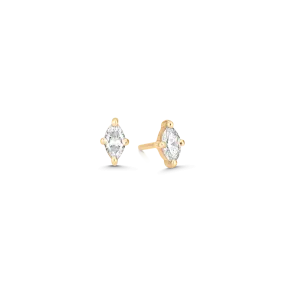 Dujour Marquise Diamond Stud Earrings