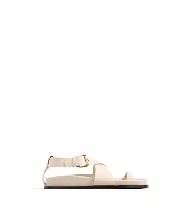 DULA SANDAL- EGGSHELL