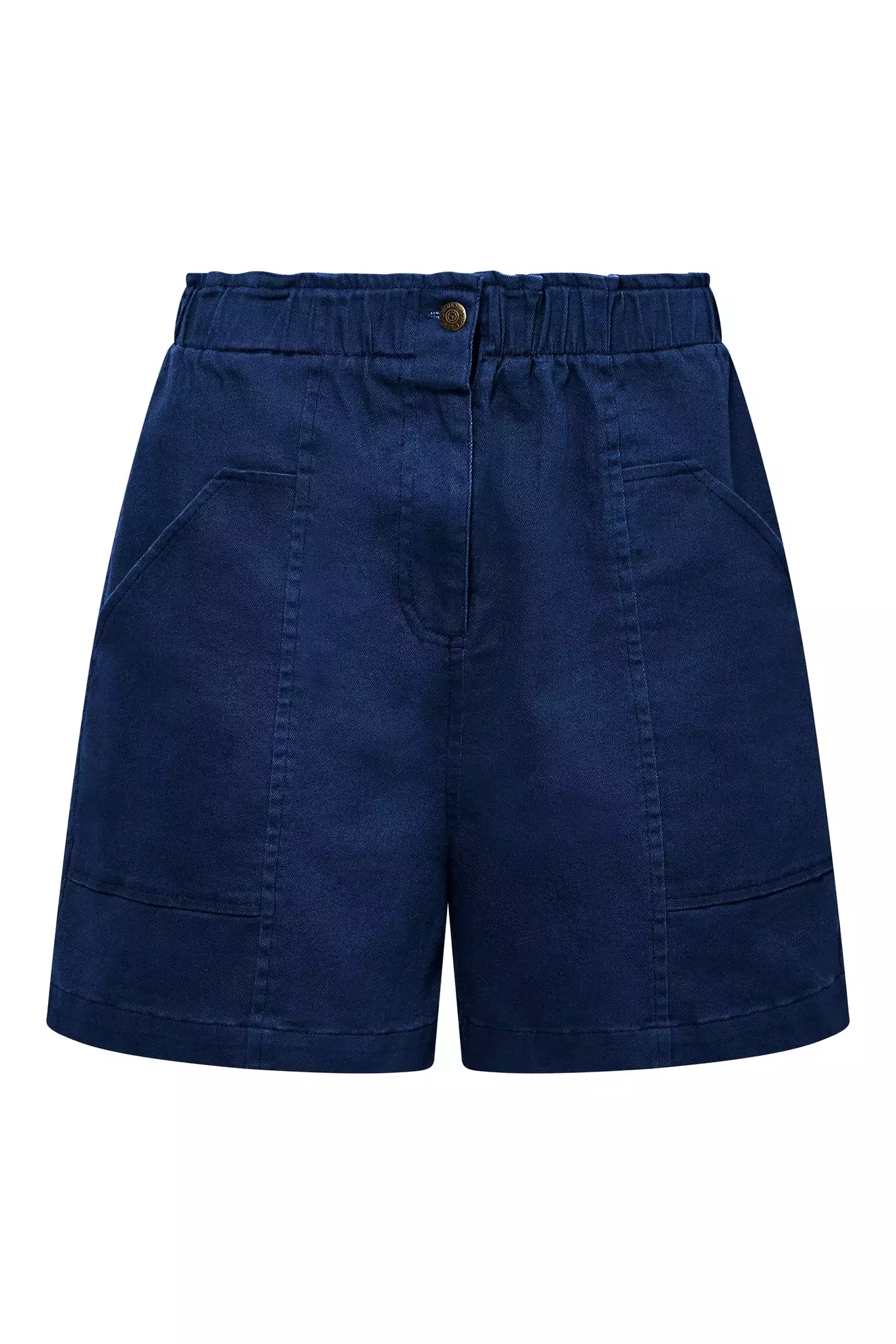 Dune Women's Organic Cotton Shorts | Navy