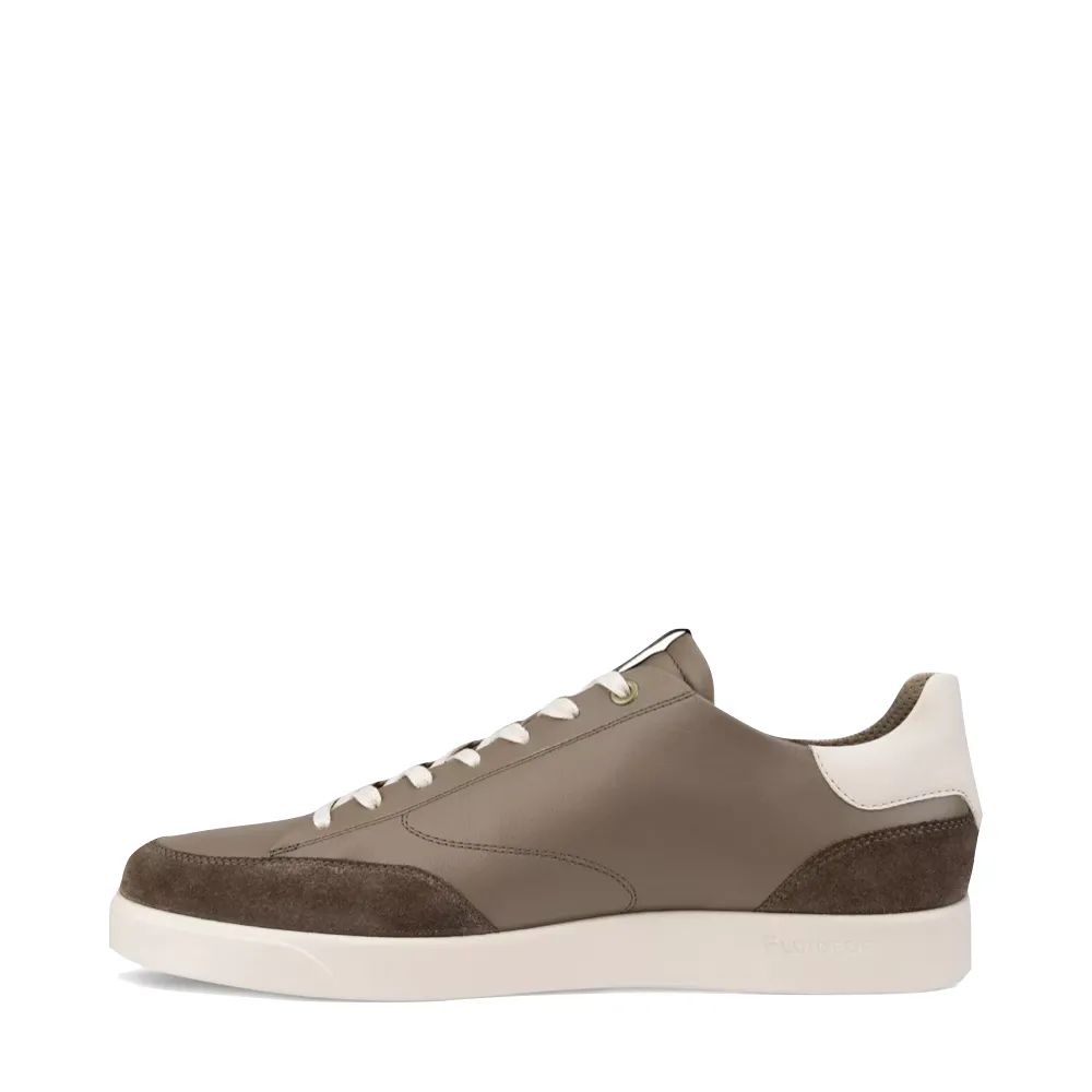 Ecco Men's Street Lite Court Sneakers in Dark Clay/Taupe