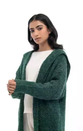 EMERALD FRONT OPEN SWEATER