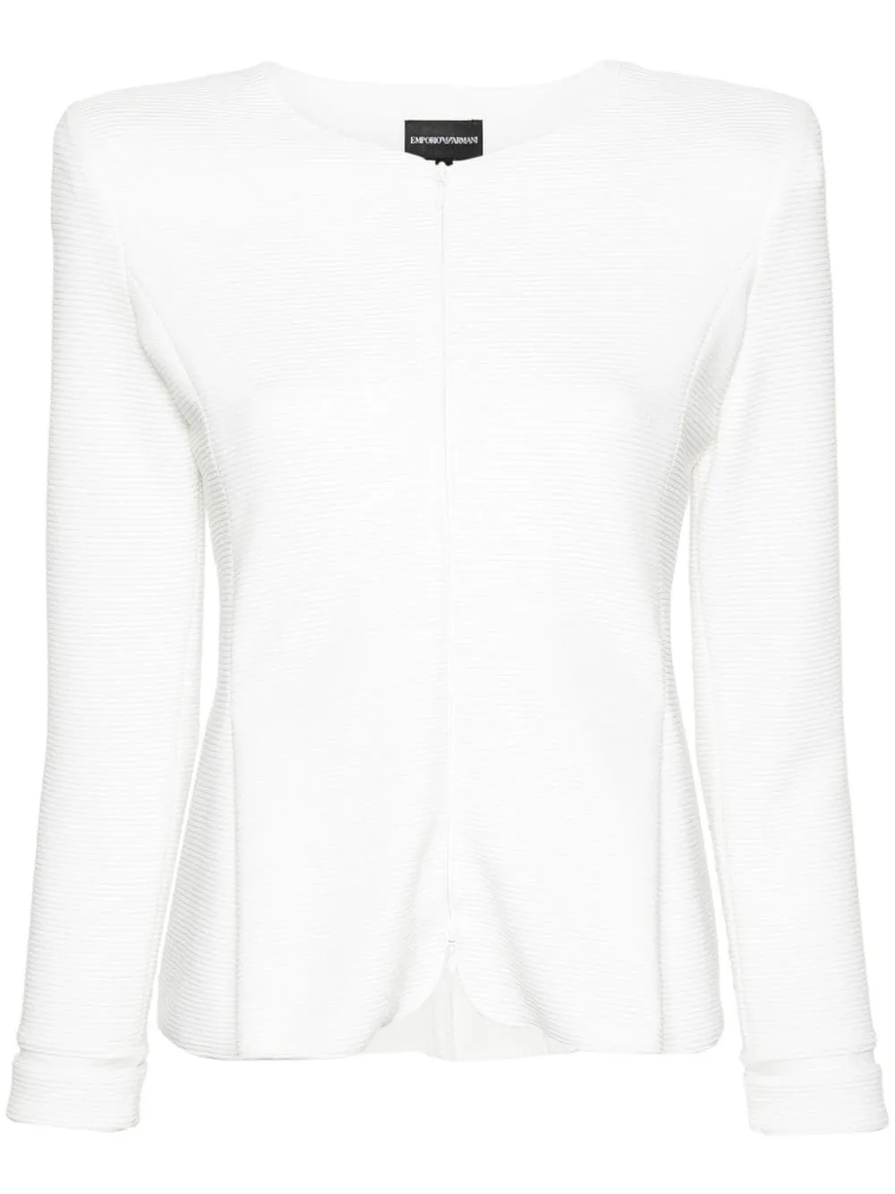 Emporio Armani    Emporio Armani Zipped Short Jacket