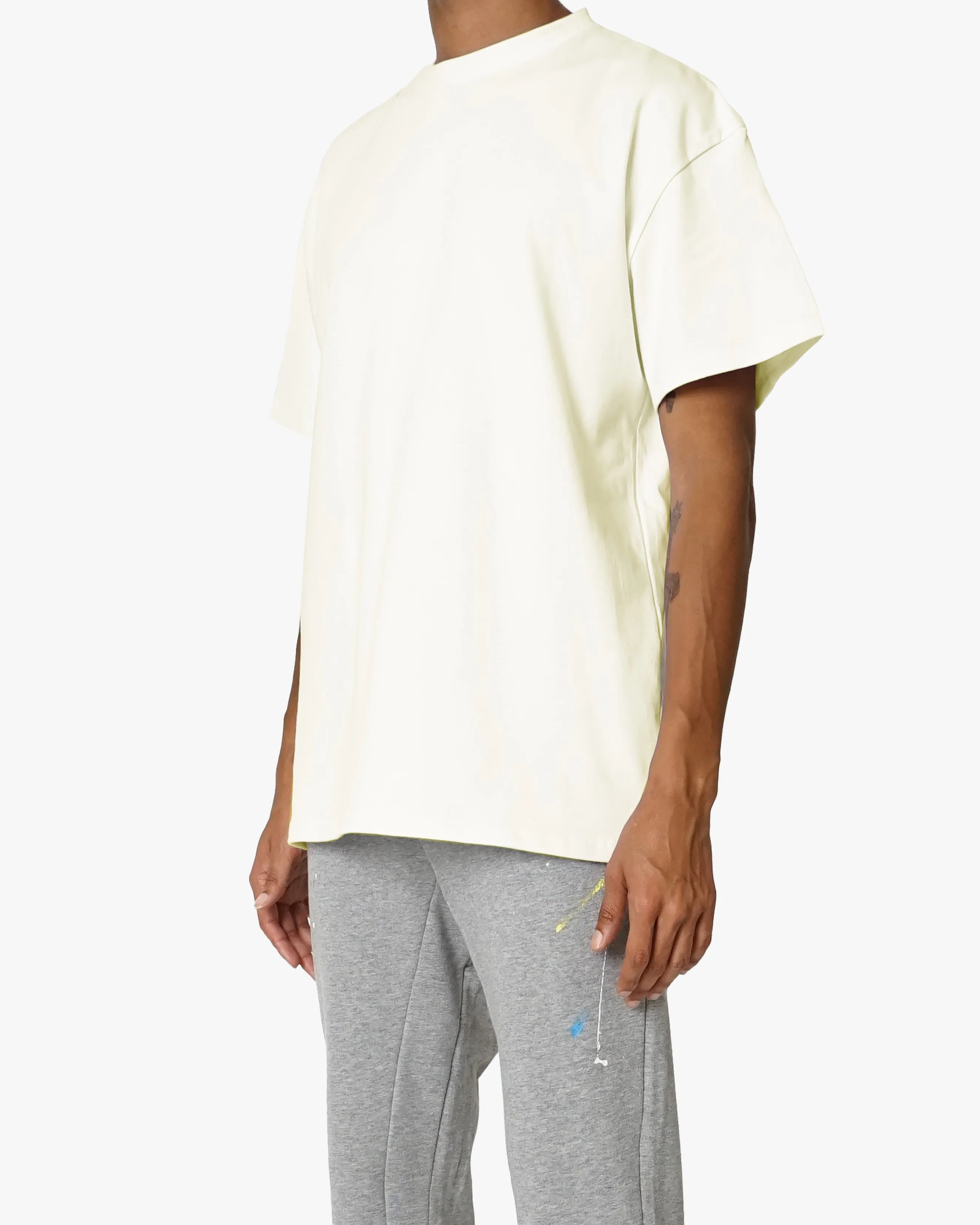 EPTM BIG N TALL PERFECT BOXY TEE-CREAM