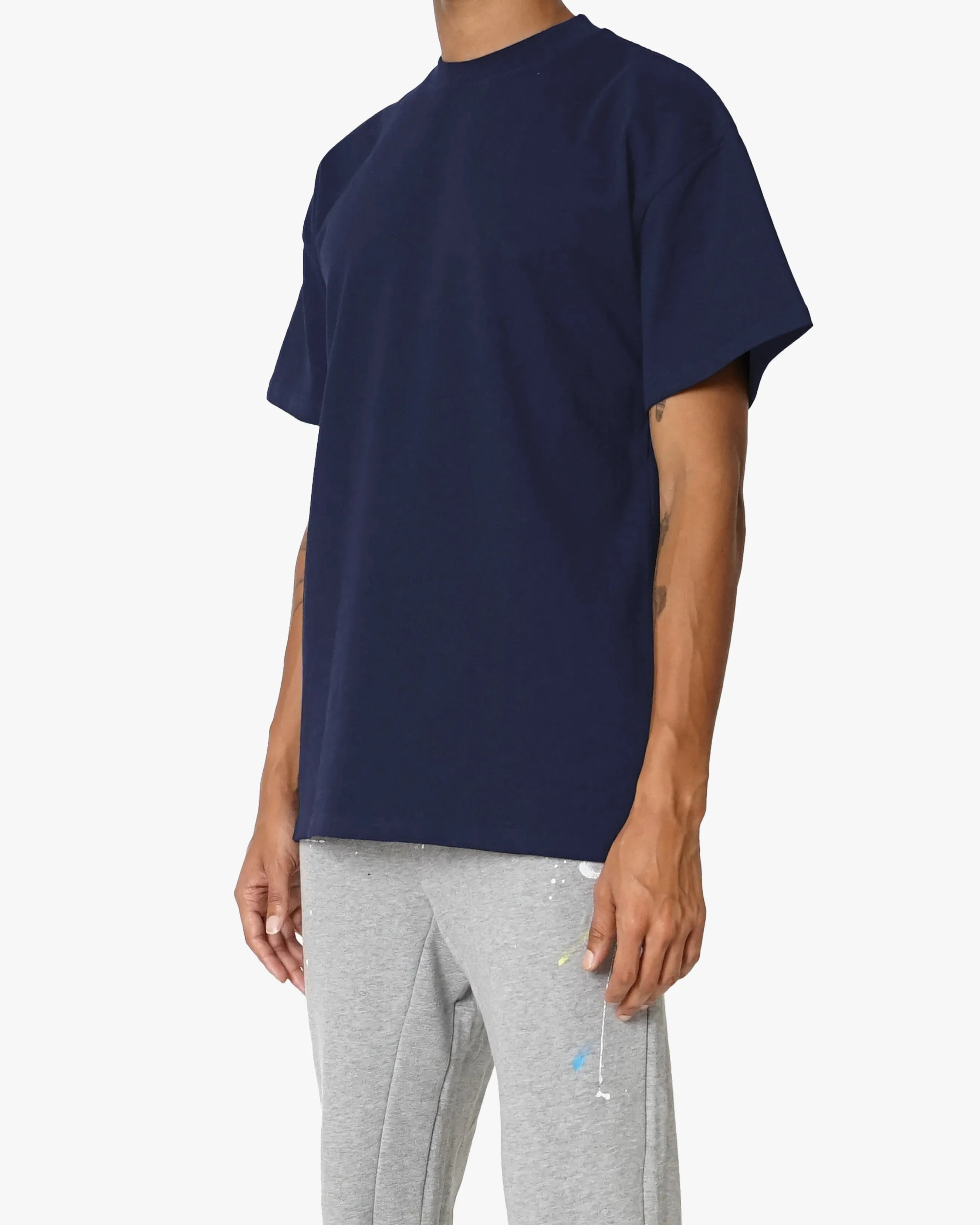 EPTM BIG N TALL PERFECT BOXY TEE-NAVY