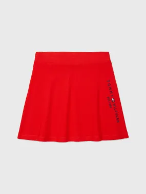 Essential Skater Skirt (Girls) - Red