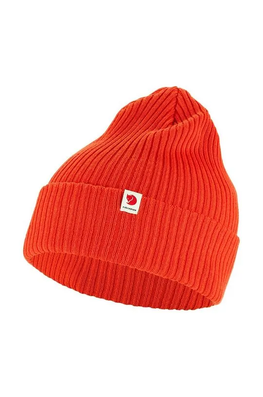 Fjallraven beanie Rib Hat orange color F13100184.214