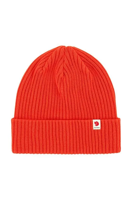 Fjallraven beanie Rib Hat orange color F13100184.214