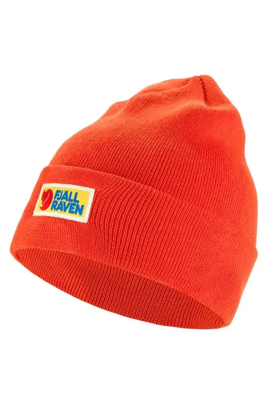 Fjallraven beanie Vardag Classic Beanie orange color F78141.214