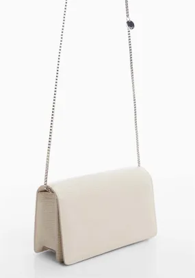 Flap chain bag