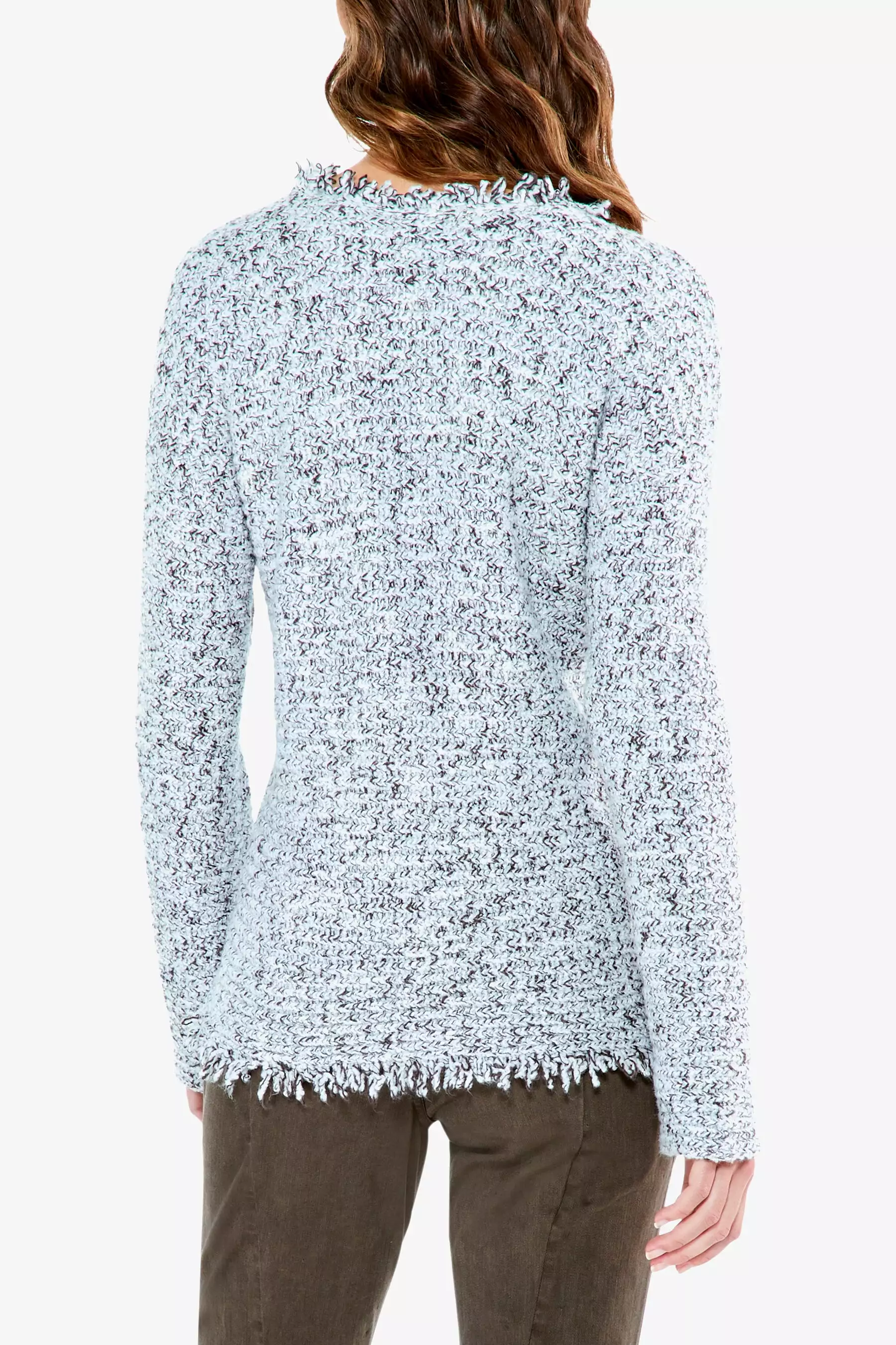 Fringe Mix Sweater