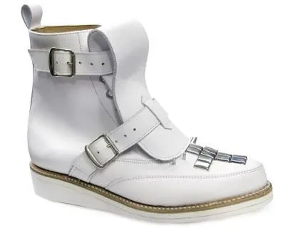 George Cox - Seditionary Boot (White) GEORGE COX - SEDITIONARY BOOT (WHITE)