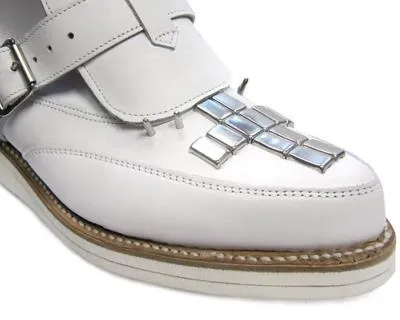 George Cox - Seditionary Boot (White) GEORGE COX - SEDITIONARY BOOT (WHITE)