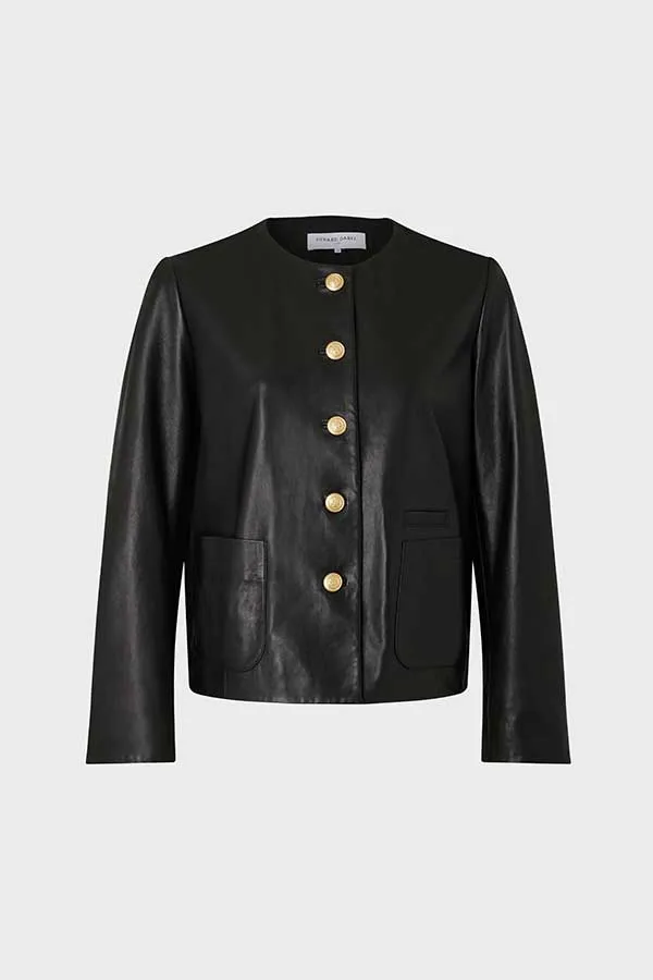 Gerard Darel NAJYA SHORT LEATHER JACKET