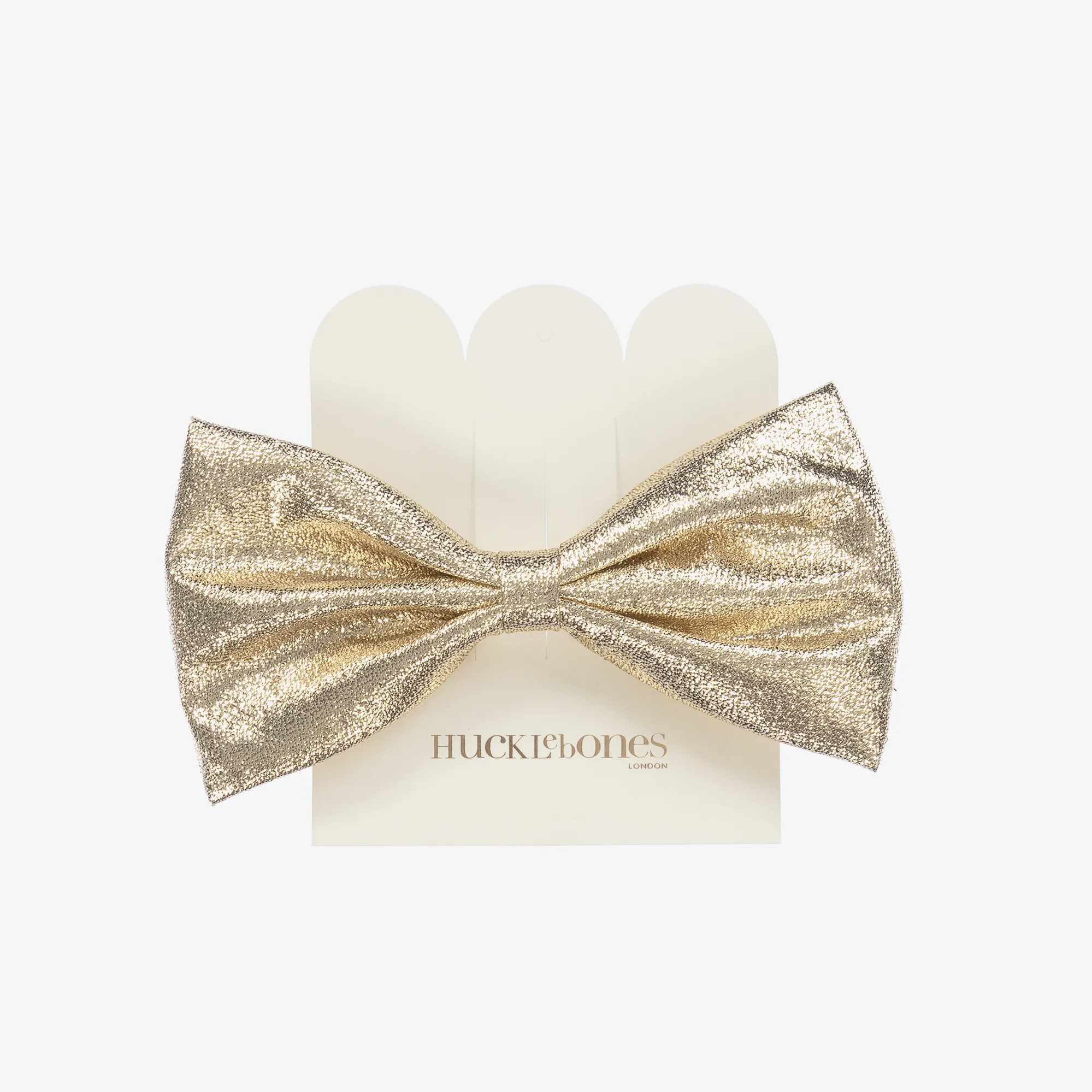 Girls Gold Bow Hair Clip (12cm)