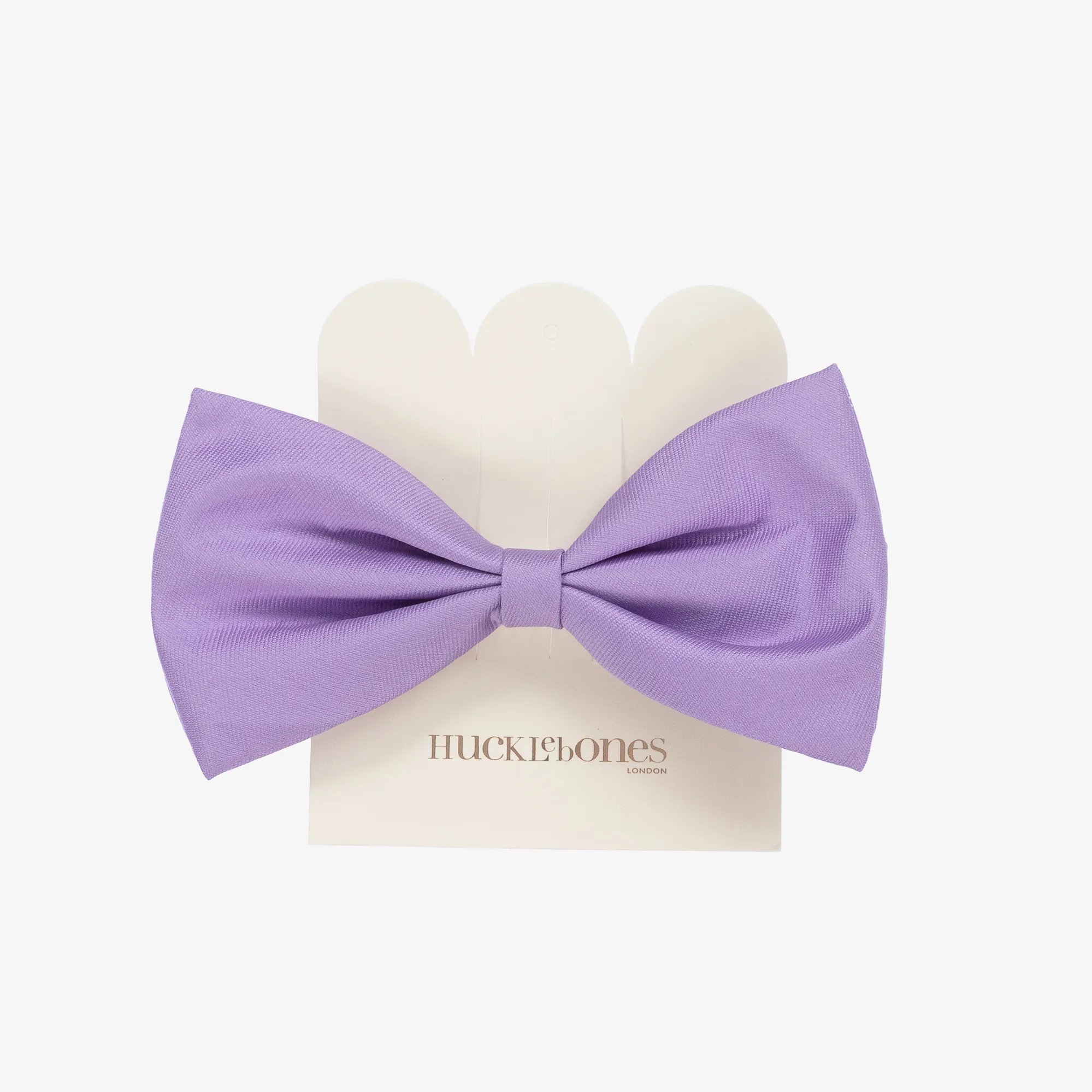 Girls Purple Bow Hair Clip (12cm)