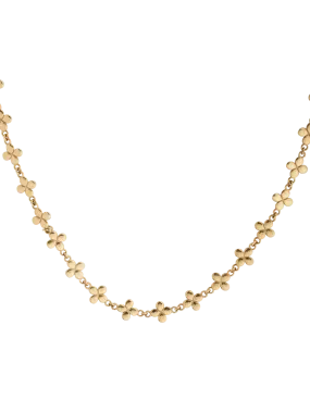 Gold Flower Choker- NEW IN!