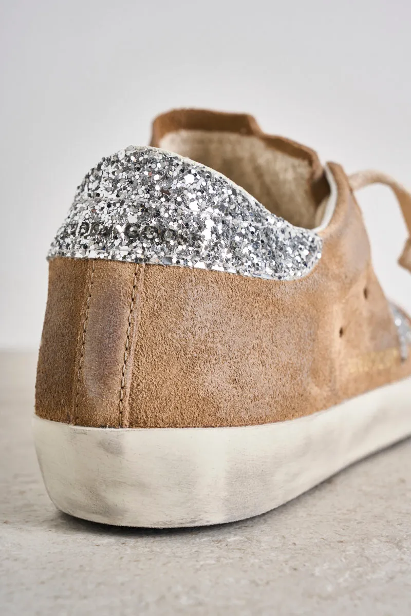 GOLDEN GOOSE Sneakers con glitter SuperStar