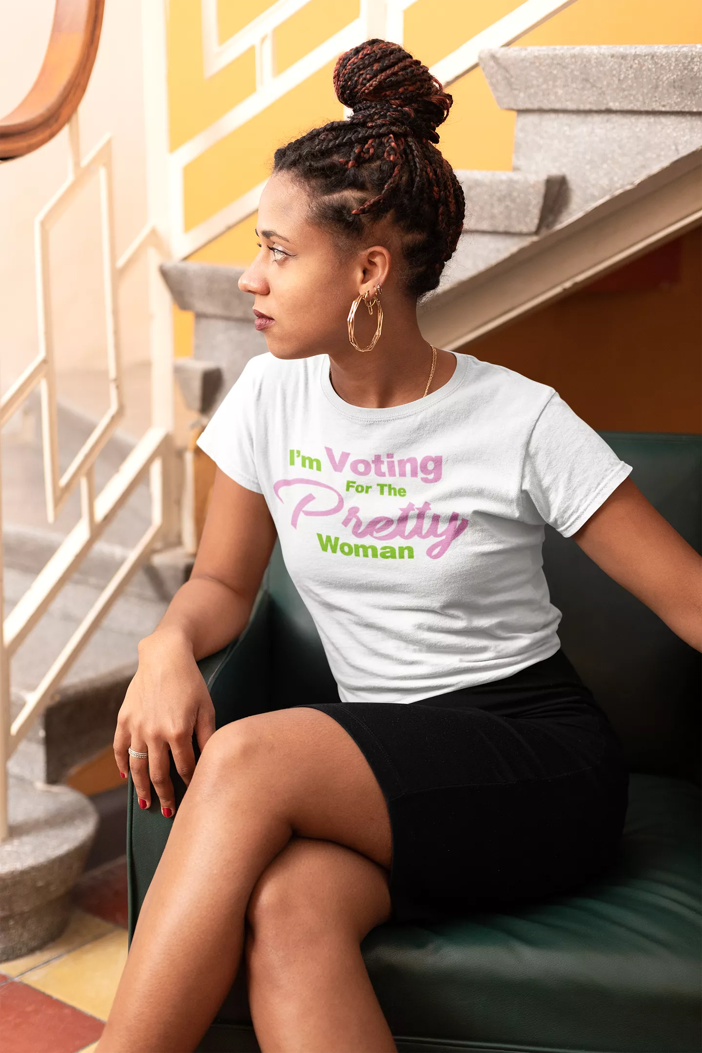 Greek - I'm Voting For The Pretty Women Shirt