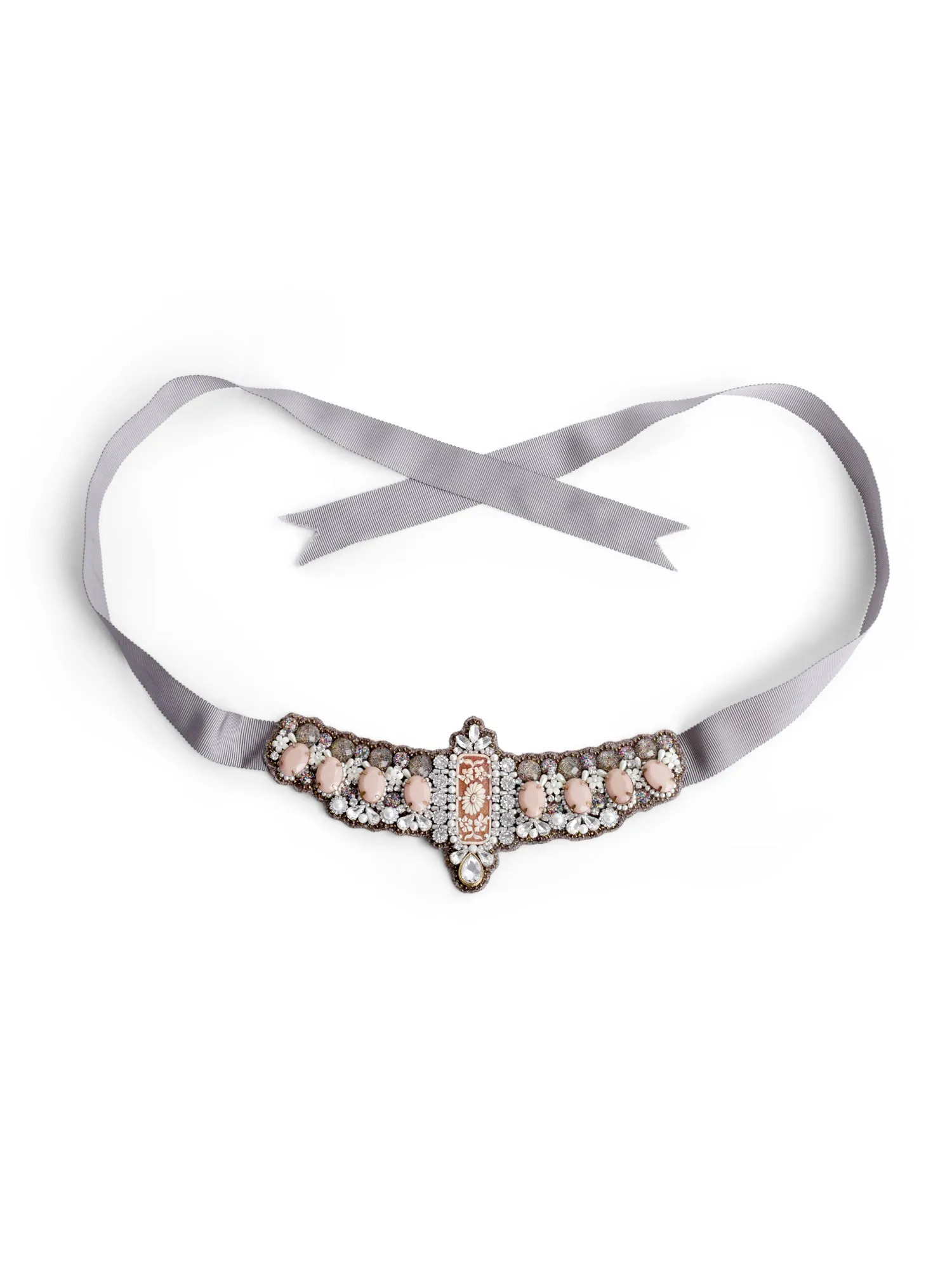 Handcrafted Jeweled Choker